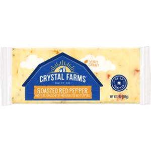 Crystal Farms Roasted Red Pepper Cheese