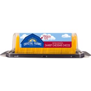 Crystal Farms Sharp Cheddar Cheese Cracker Cuts