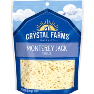 Crystal Farms Shredded Monterey Jack Cheese
