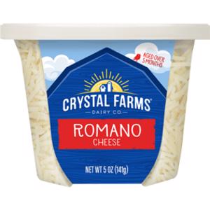 Crystal Farms Shredded Romano Cheese