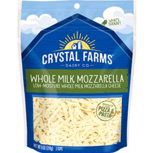 Crystal Farms Shredded Whole Milk Mozzarella Cheese