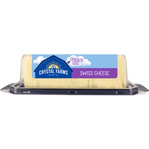 Crystal Farms Swiss Cheese Cracker Cuts