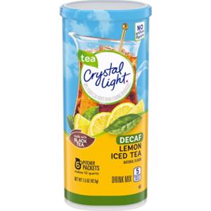 Crystal Light Decaf Lemon Iced Tea Drink Mix