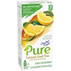 Crystal Light Pure Lemon Iced Tea Drink Mix