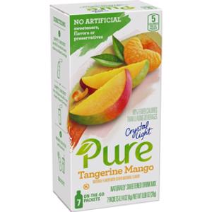 Crystal Light Pure Tangerine Mango Drink Mix