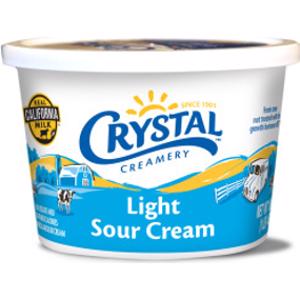 Crystal Creamery Light Sour Cream