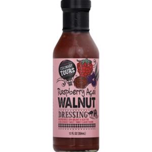 Culinary Tours Raspberry Acai Walnut Dressing