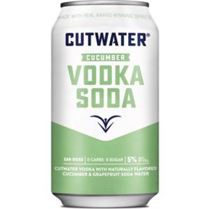 Cutwater Spirits Cucumber Vodka Soda