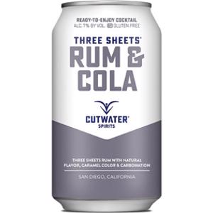 Cutwater Spirits Three Sheets Rum Cola