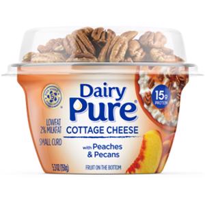 Dairy Pure Peaches & Pecans Cottage Cheese