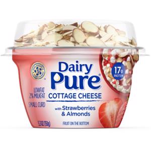 Dairy Pure Strawberries & Almonds Cottage Cheese