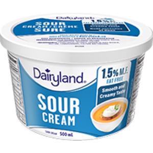 Dairyland Fat Free Sour Cream