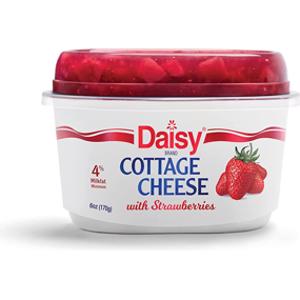 Daisy Cottage Cheese w/ Strawberries
