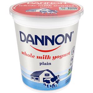 Dannon Plain Whole Milk Yogurt
