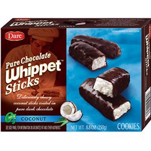 Dare Coconut Pure Chocolate Whippet Sticks