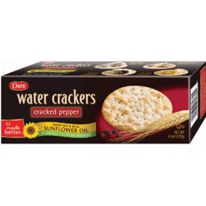 Dare Cracked Pepper Water Crackers