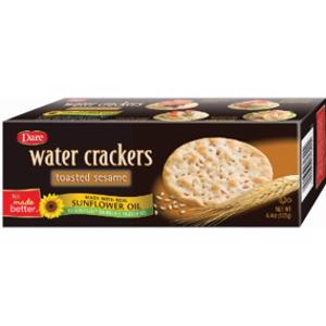 Dare Toasted Sesame Water Crackers