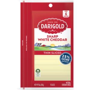 Darigold Sliced Sharp White Cheddar