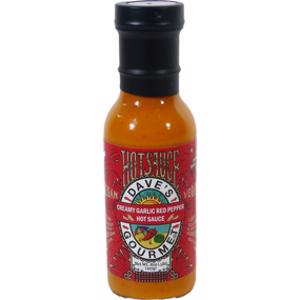 Dave's Gourmet Creamy Garlic Red Pepper Hot Sauce