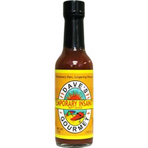 Dave's Gourmet Temporary Insanity Hot Sauce