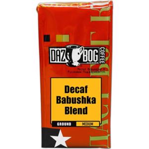 Dazbog Babushka Blend Decaf Ground Coffee