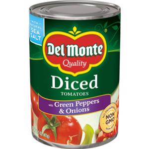 Del Monte Diced Tomatoes w/ Green Pepper & Onions