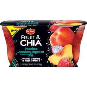 Del Monte Fruit & Chia Peach in Strawberry Dragon Fruit Cup