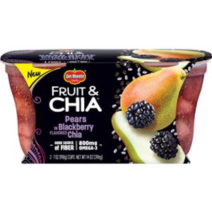 Del Monte Fruit & Chia Pears in Blackberry Fruit Cup