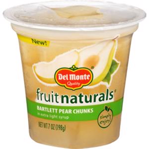 Del Monte Fruit Naturals Bartlett Pear Chunks