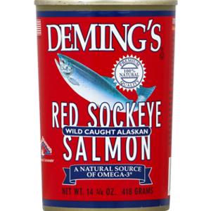 Deming's Red Sockeye Salmon