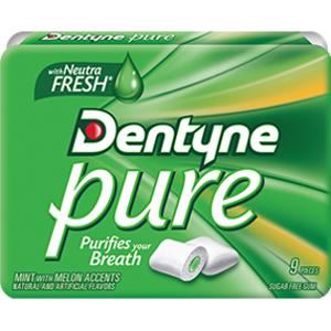 Dentyne Pure Mint w/ Melon Accents Sugar Free Gum