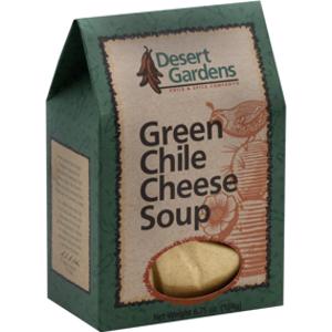 Desert Gardens Green Chile Cheese Soup