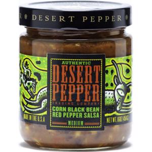 Desert Pepper Corn Black Bean Red Pepper Salsa