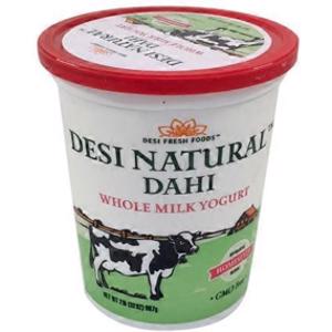 Desi Natural Dahi Whole Milk Yogurt