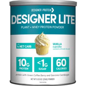 Designer Lite Vanilla Cupcake Protein Powder