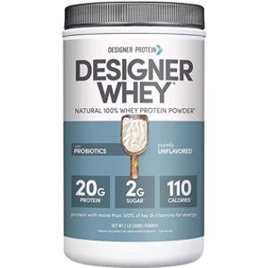 Designer Whey Unflavored Protein Powder