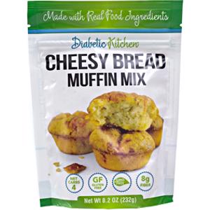 Diabetic Kitchen Cheesy Bread Muffin Mix