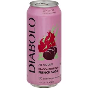 Diabolo Dragon Fruit Plum French Soda