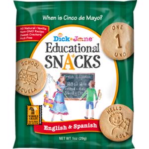 Dick & Jane English & Spanish Educational Snack