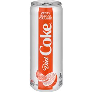 Diet Coke Zesty Blood Orange Soda