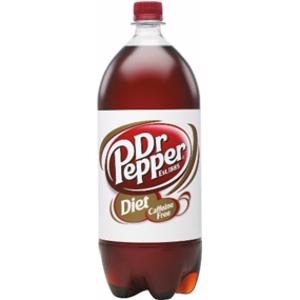 Diet Dr Pepper Caffeine Free Soda