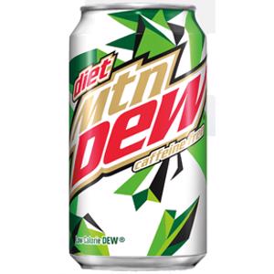 Diet Mountain Dew Caffeine Free Soda
