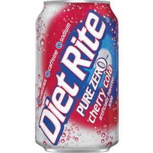 Diet Rite Pure Zero Cherry Cola