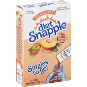 Diet Snapple Peach Tea Drink Mix