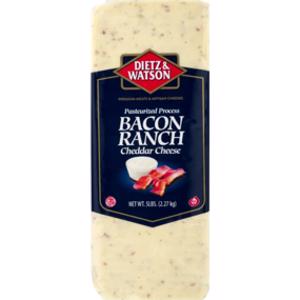 Dietz & Watson Bacon Ranch Cheddar Cheese