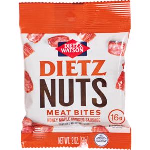 Dietz & Watson Dietz Nuts Honey Maple Smoked Sausage Meat Bites