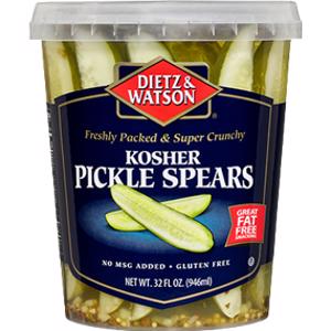 Dietz & Watson Kosher Pickle Spears