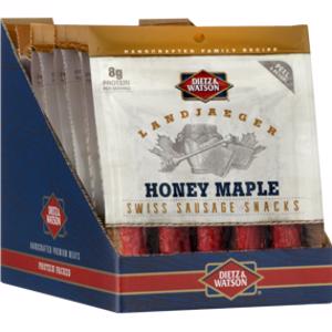 Dietz & Watson Landjaeger Honey Maple Swiss Sausage Snacks