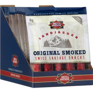 Dietz & Watson Landjaeger Original Smoked Swiss Sausage Snacks