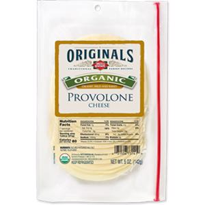Dietz & Watson Organic Provolone Cheese Slices